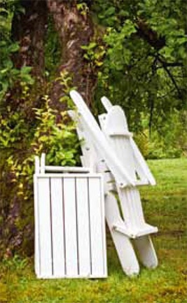 Adirondack-tarjoilupöytä – Tyyliä ja käytännöllisyyttä ulkojuhliin!